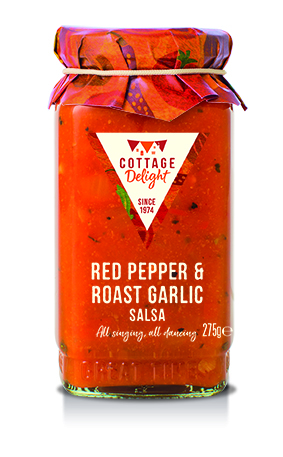 Red Pepper & Roast Garlic Salsa
